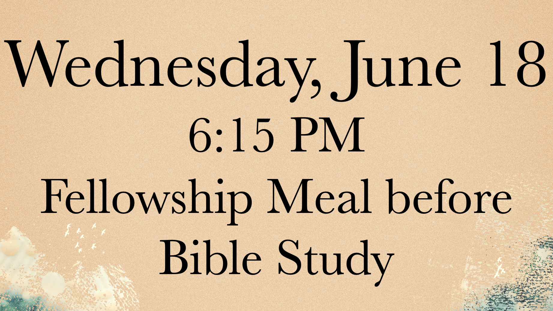 Sunday June 22
